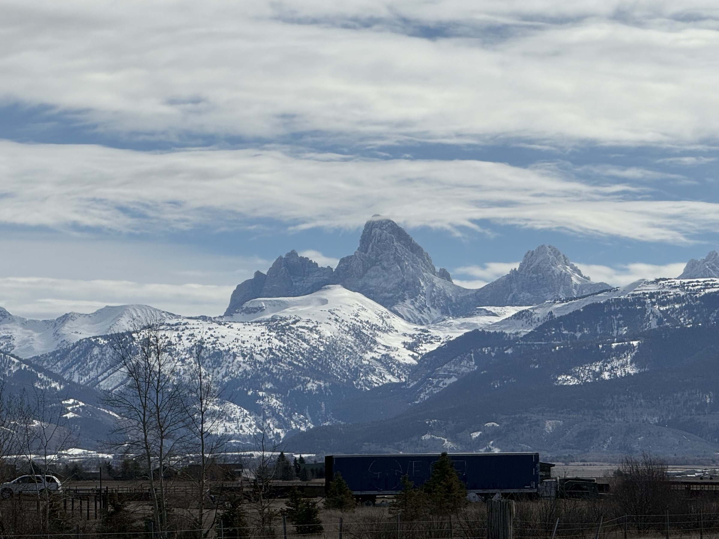 Teton Valley mountains